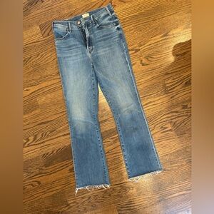 Like new worn a few times MOTHER hustler ankle fray